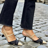 Florette - Tyylikkäät slingback-kengät