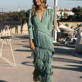 Elegantti Helma Frangeilla - Maison Claire ja Sylvie