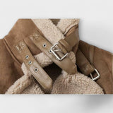 Catarina - Suede-lentäjätakki