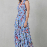 Pitkä Elegantti Mekko Halterneck - Maison Claire ja Sylvie