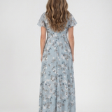 Noémie | Kukallinen Chiffon-maksimekko