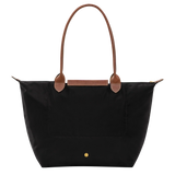 Longchamp - Grande Tote Le Pliage, Musta