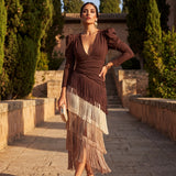 Elegantti Helma Frangeilla - Maison Claire ja Sylvie