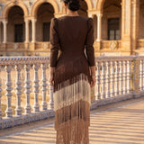 Elegantti Helma Frangeilla - Maison Claire ja Sylvie