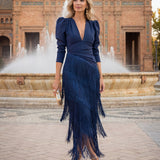 Elegantti Helma Frangeilla - Maison Claire ja Sylvie