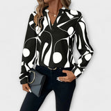 Catarina - Tyylikäs pitkähiha blusa