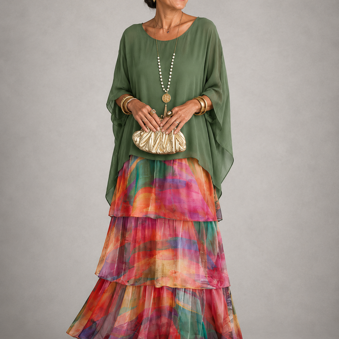 Lara™ | Elegant, fustan maxi i rrjedhshëm