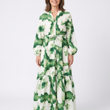 Sophie | Pitkähihaisen ja vyötärölle sidotun maksimekon