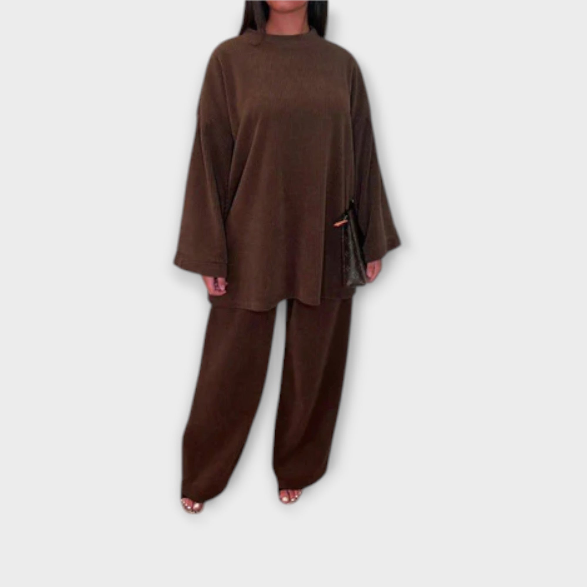 Ingrid - Plus Size Acanalado -yhdistelmä