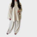Ingrid - Plus Size Acanalado -yhdistelmä