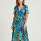 Chloé | Midi Mekko Abstraktilla Kuvioinnilla