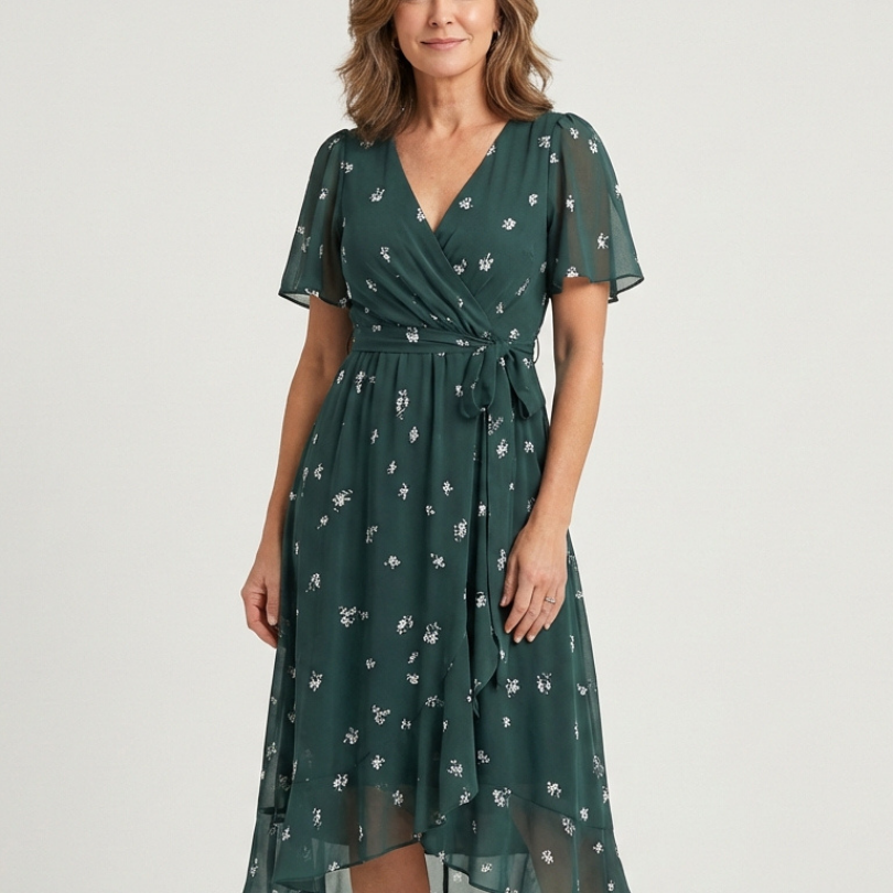 Chloé | Midi Mekko Abstraktilla Kuvioinnilla