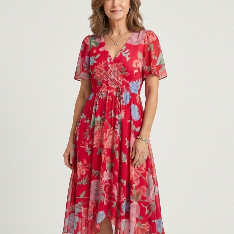 Chloé | Midi Mekko Abstraktilla Kuvioinnilla