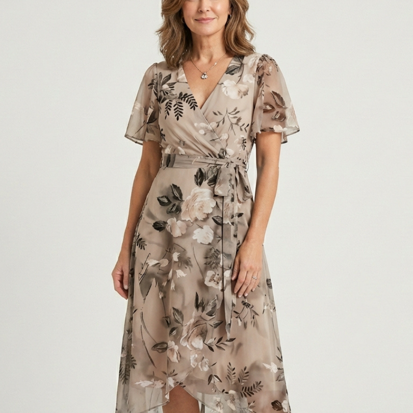 Chloé | Midi Mekko Abstraktilla Kuvioinnilla